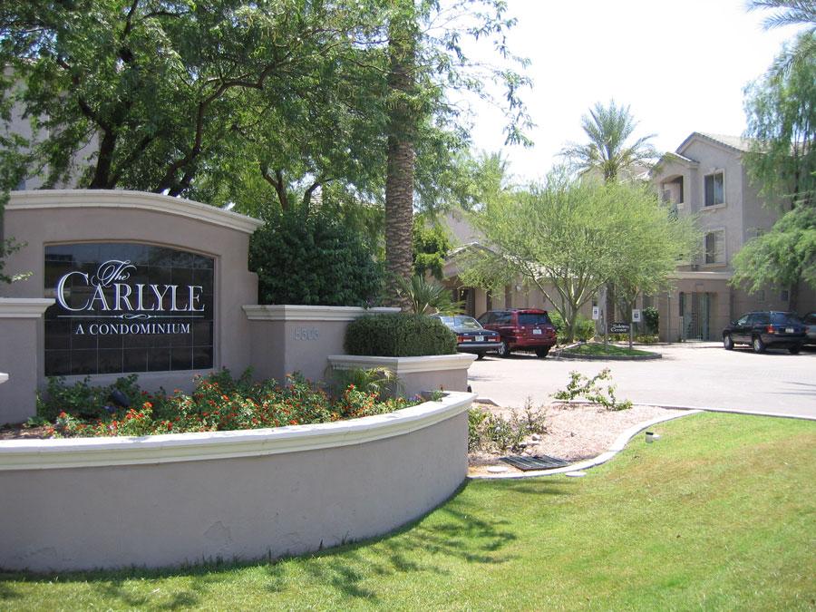 View of The Carlyle Apartments | P.B. Bell